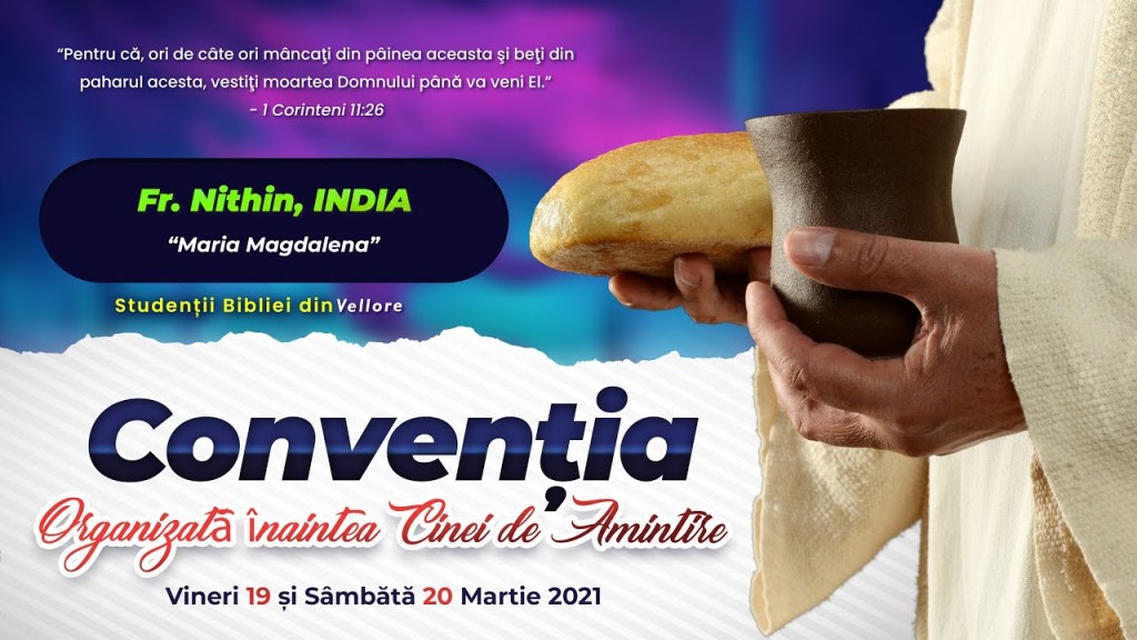 Maria Magdalena – Nithin, India – Conventia India 19.03.2021