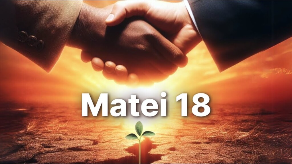 O privire atentă la Matei 18 – Marius P. – 14.07.2024