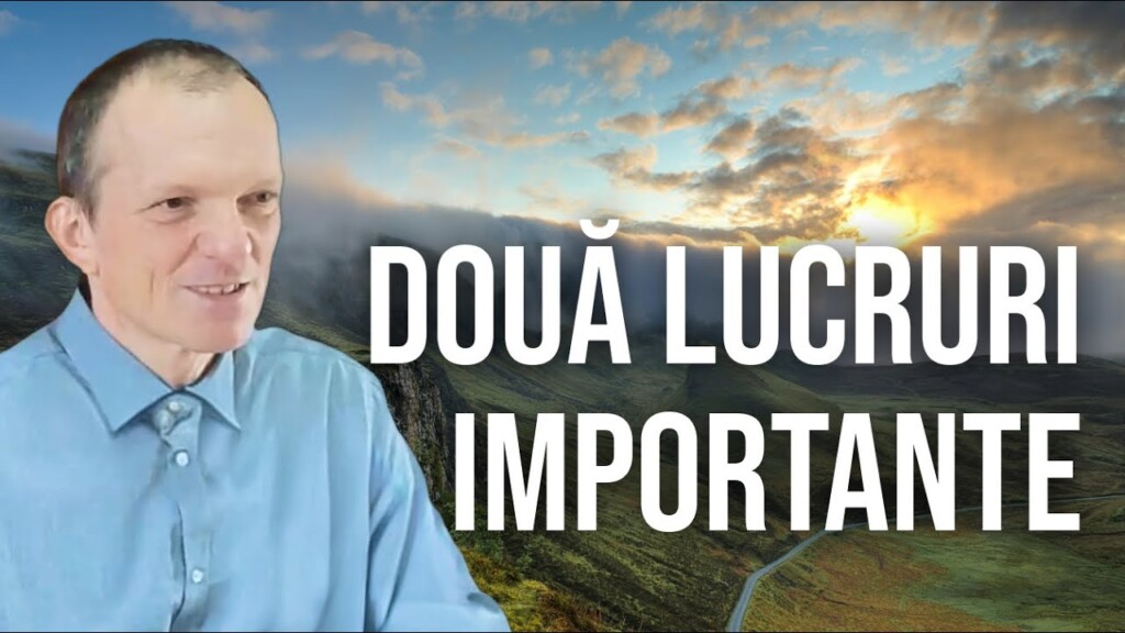 Două lucruri importante – Piotr Kubic – 09.11.2025
