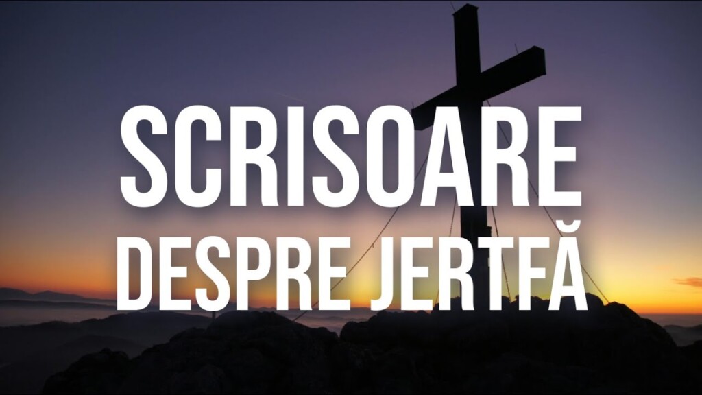 Scrisoare despre jertfă